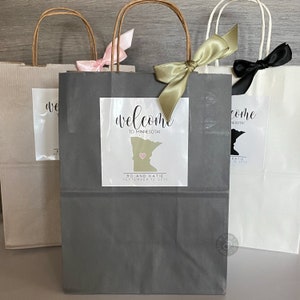 Personalized Wedding Welcome Bag, Destination Wedding Bags