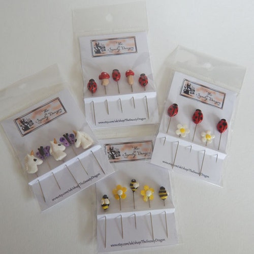 Garden Pins Embellishment Pins Decorative Pins Gift for Etsy