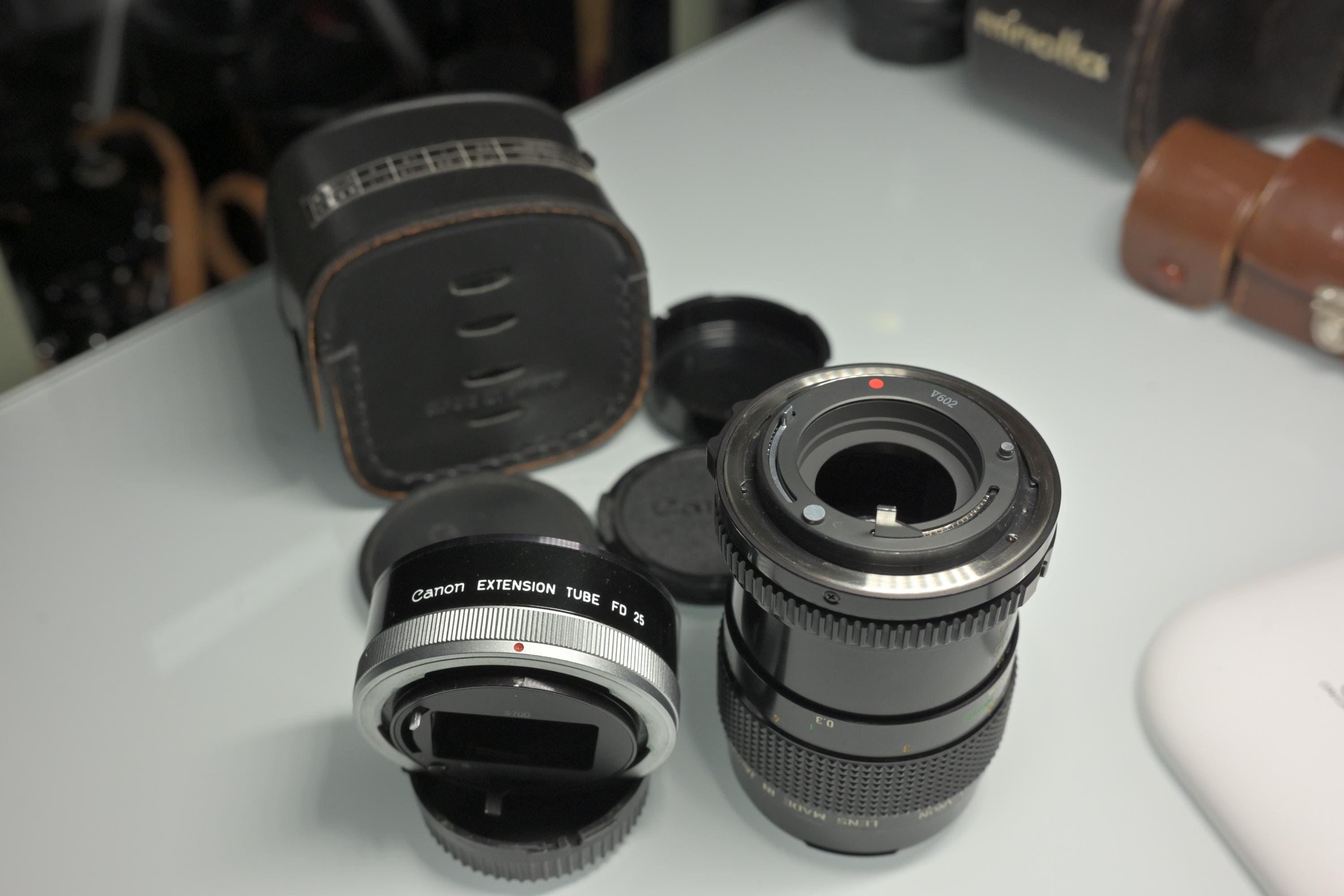 Canon FD Macro 50mm 3.5 Lens With 25mm Extension Tube - Etsy