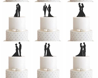 Cake Topper Aus Acryl Für Hochzeitstorten – Ca. 10 X 15 Cm, Weiß & Hochglänzend, Made In Germany