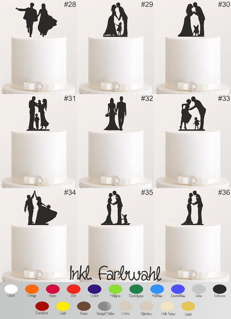 Cake topper, cake topper, cake figure acrylic, cake stand cake stand wedding wedding cake image 4