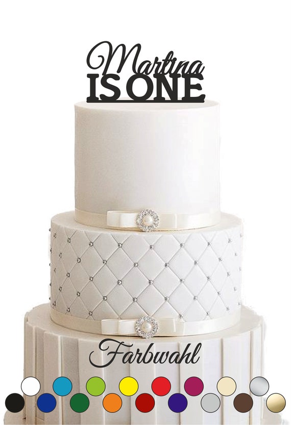 Geburtstag Cake Topper Happy Birthday - Acryl Tortenstecker Made In Germany (16cm)