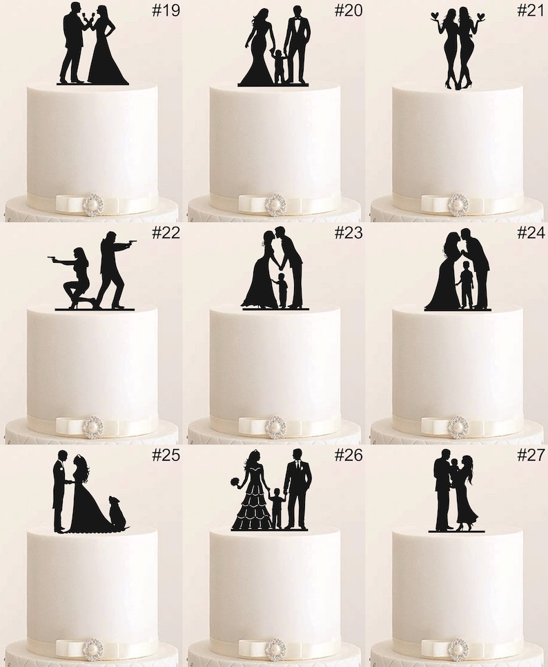 Cake topper, cake topper, cake figure acrylic, cake stand cake stand wedding wedding cake image 3