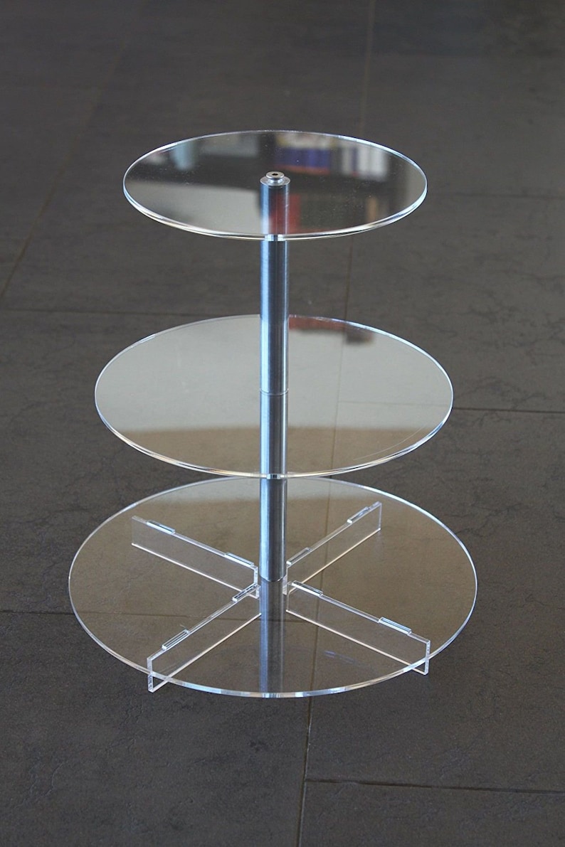Cake stand Cake flooring aluminium 3 floors wedding cake Etsy
