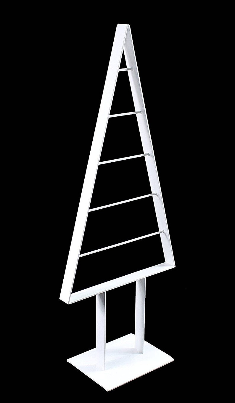 Tannenbaum Metall Weihnachtsbaum Edel Weiß Hochglanz 1m Etsy.de