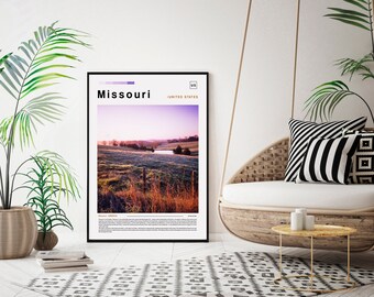 Missouri  Print, poster, wall art, artwork, photo, photography, cover, newspaper - SKU 1825