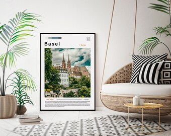 Basel Druck, Poster, Wandkunst, Kunstwerk, Foto, Fotografie, Cover, Zeitung – SKU 2024