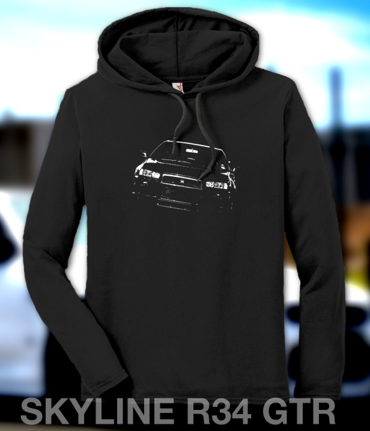 New Nissan Skyline R34 Gtr Hoodie Etsy New Zealand