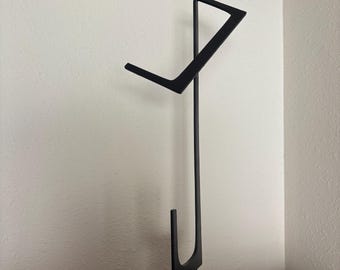 Abstract Modern Metal Table Sculpture