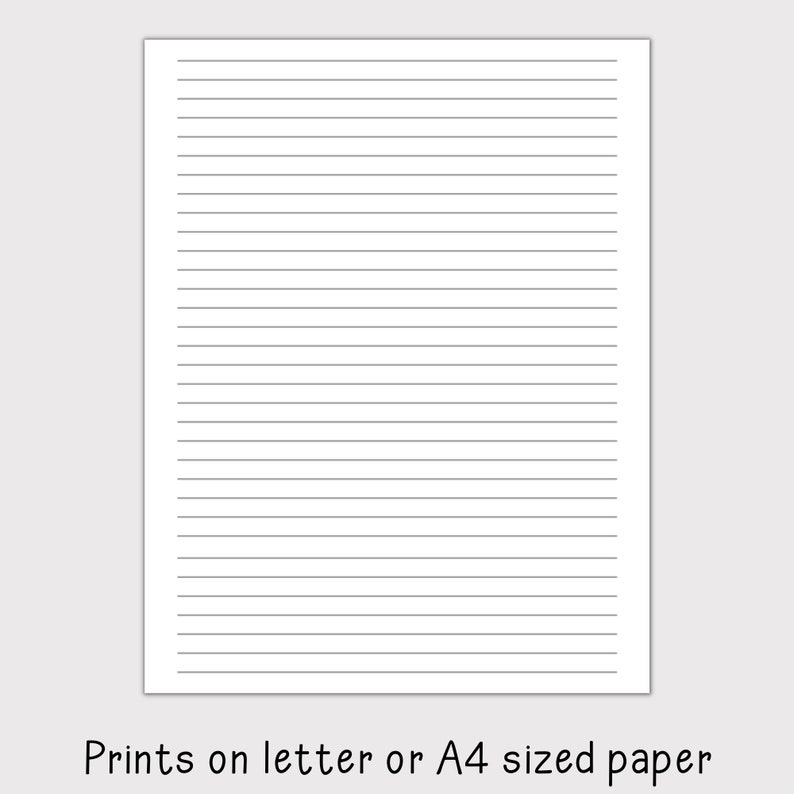 Lined Paper for Grade 1 and Grade 2 Lined Paper With Dashes Learning to Write Help Kids Learn to