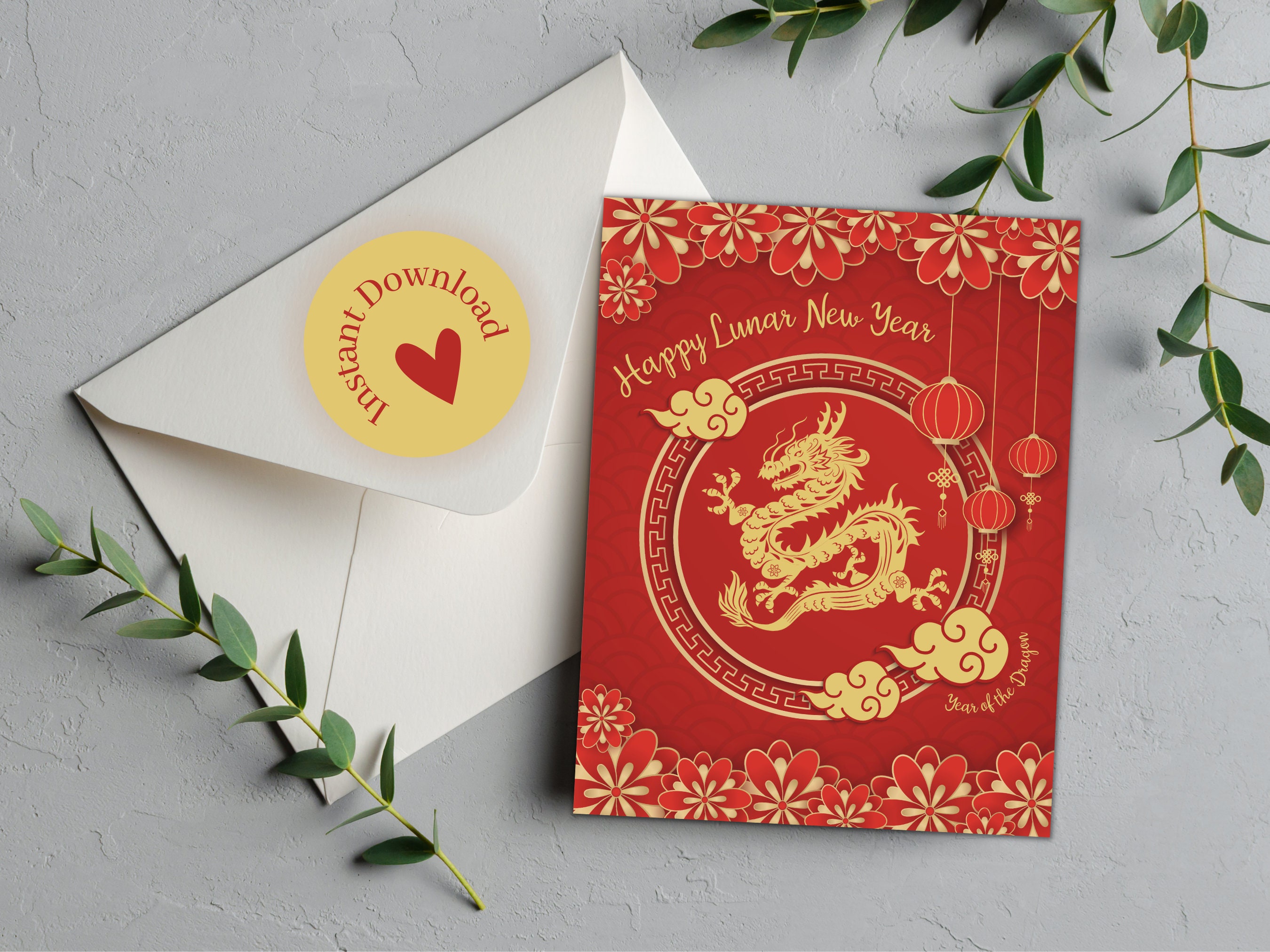 Chinese New Year Decorations, Big Fu Chinese Character Card, Fu Zi Card,  Large Character Fu Card (No.8: 20x20)