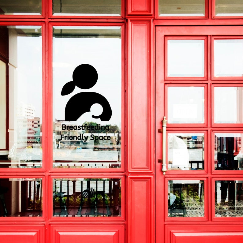 Breastfeeding Sign Breastfeeding Friendly Space Human Milk Feeding ...