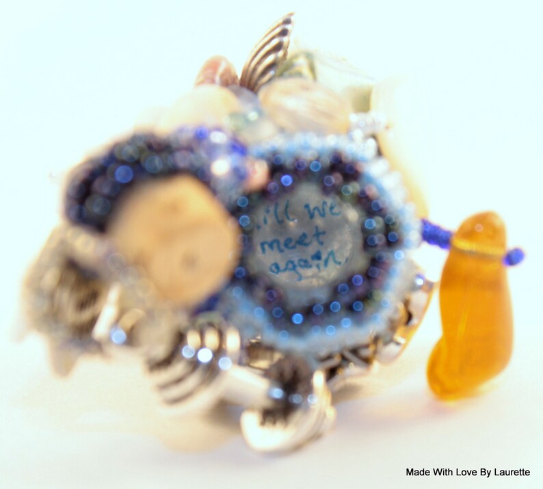 Beaded Jewelry Custom Made Memorial Pendant Cremation Jewelry Memorial Jewelry *You fill option Urn Pendant Cremation Pendant