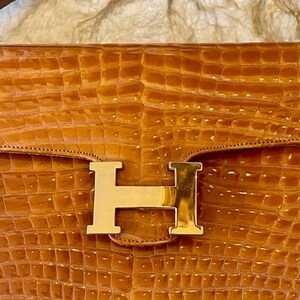 Natural Vachetta Leather Shoulder Wide Strap Replacement For HERMES Kelly