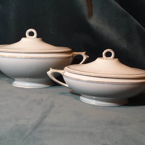 2er Set Feine PorzellanTureens - &quot;Josephine&quot; Bavaria HR 1940-1391