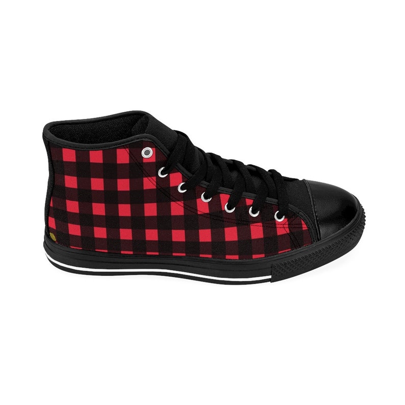 womens plaid tennis shoes