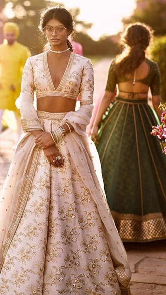 Buy Indian Grey Tissue Digital Printed Lehenga Choli, Bollywood Designer  Lehenga Choli, Indian Wedding Dress, Festive Dress, Traditional Wear Online  in India - Etsy