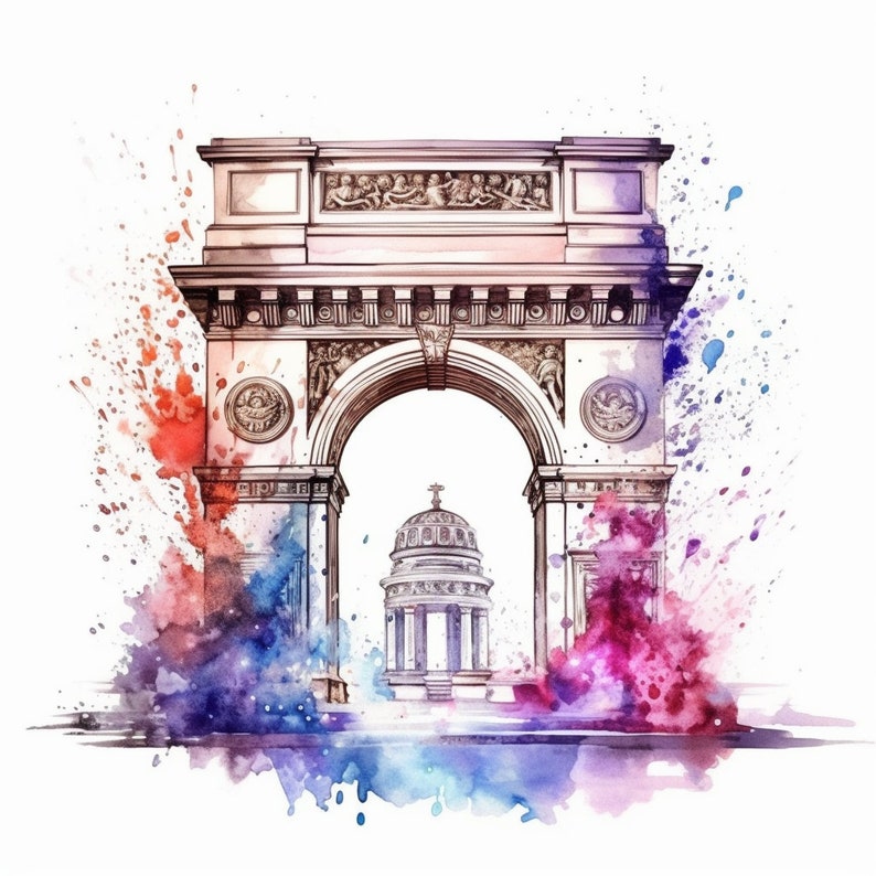 landmarks clipart, cityscape clipart, eiffel tower png, colosseum clipart, big ben clipart, paris clipart, world landmark, statue of liberty, eiffel tower clipart, travel clipart, landmarks, colosseum