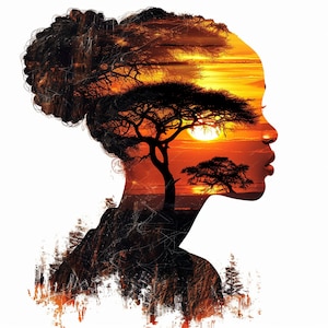 african clipart, africa png, african tribal art, africa silhouette, africa clipart, africa, safari clipart, black clipart, black history month