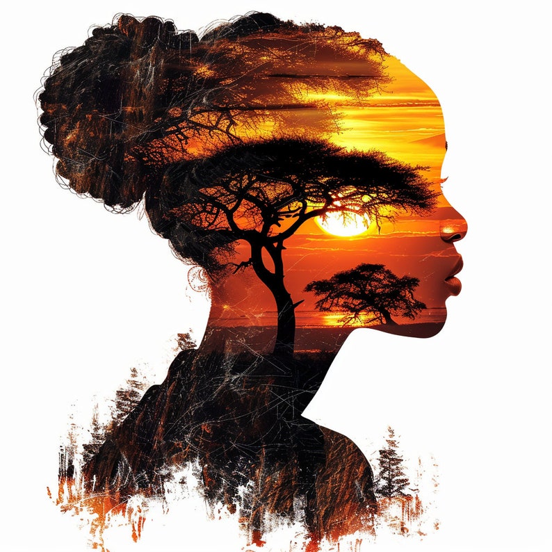 african clipart, africa png, african tribal art, africa silhouette, africa clipart, africa, safari clipart, black clipart, black history month