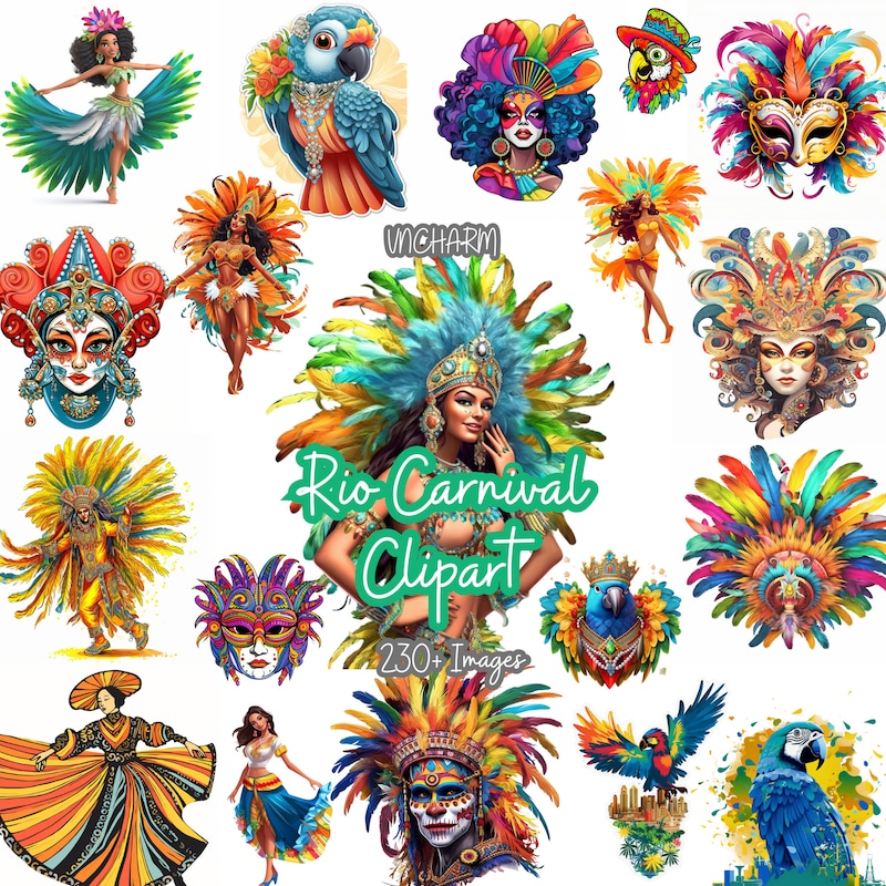 Rio Dancer at Brazil Etsy