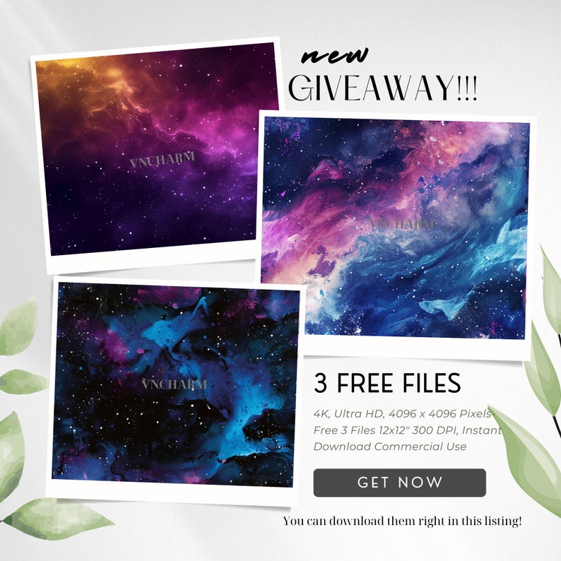 100+ Watercolor Galaxy Digital Paper Bundle, Seamless Non-seamless ...