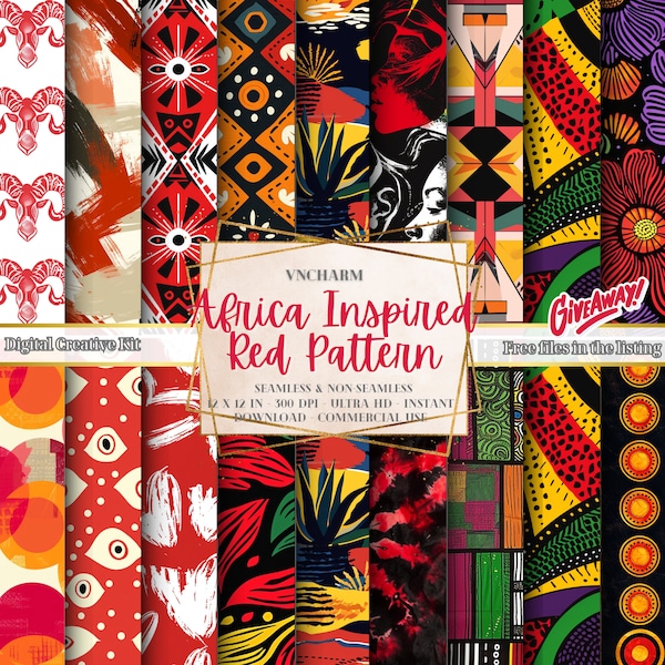 African Tile - Etsy
