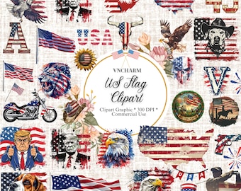 US Flag Clipart: 125+ US flag clipart, American flag clipart, USA flag clipart, Usa flag png, flag clipart, American flag png, patriotic