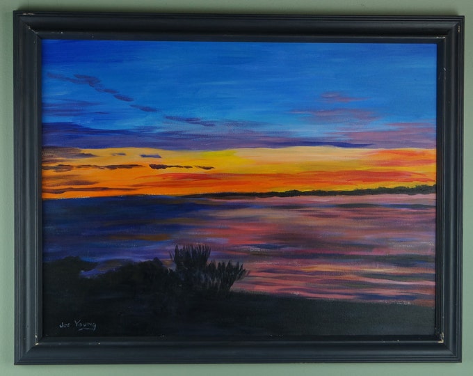 SUNSET on Long Island Sound