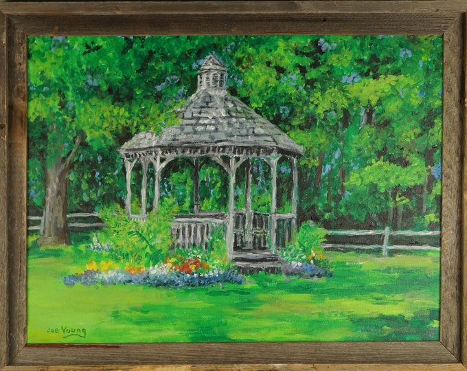 Bar Harbor gazebo Maine