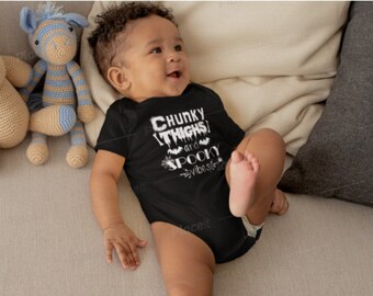 Chunky Thighs and Spooky Vibes SVG