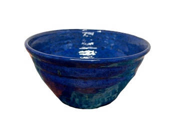 Handmade ceramic stoneware bowl