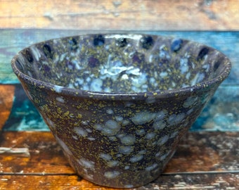 Handmade ceramic stoneware bowl