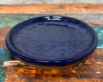 Handmade ceramic stoneware small plate