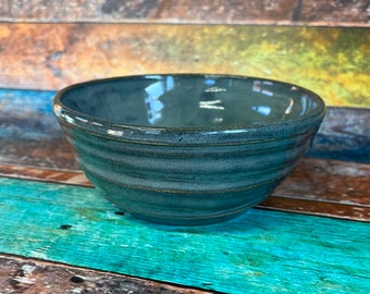 Handmade ceramic stoneware bowl