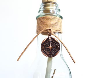 Graduation Message in a Bottle Gift | Your Personalized Message Inside