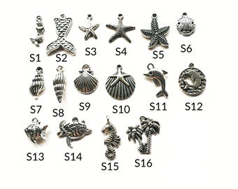 All Charms 130+ Shown Here | Select Your Charm By Typing the Code During Checkout