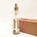 PERSONALIZED Message in a Bottle in Gift Box, Say ANYTHING You Want, Your CUSTOM Message, Send a Message in a Bottle Instead of a Card 