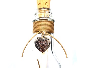 Personalized Anniversary Message in a Bottle in Gift Box - Your Custom Note - Unique Keepsake
