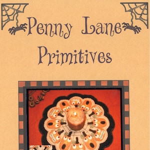 Scaredy Jack Candle Mat Pattern by Penny Lane Primitives