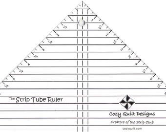 Strip Tube Ruler-Cozy Quilt Designs
