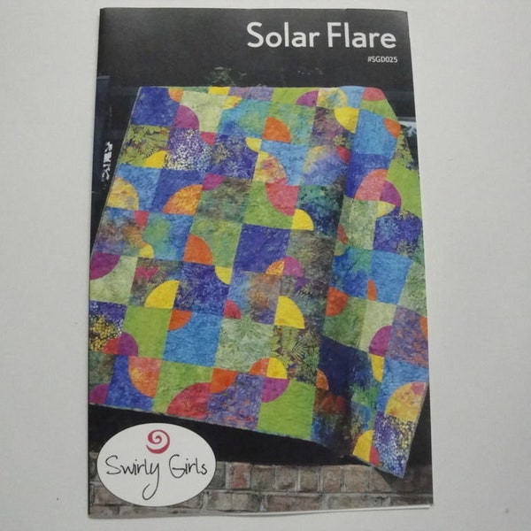 Solar Flare Quilt Pattern by Swirly Girls