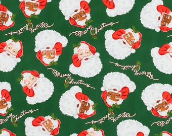 Santa's Around The World-Alexander Henry-Christmas