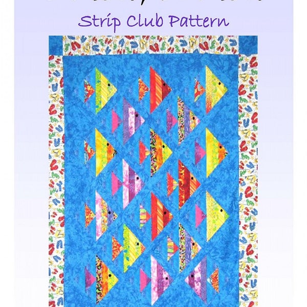 1 Fish, 2 Fish Quilt Pattern by Cozy Quilt Designs