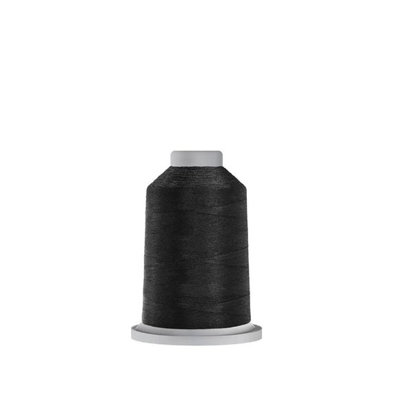 Glide Thread black1,000m Spool-100% Polyester 