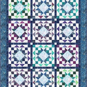 Glowing Under Quilt Pattern by Bound To Be Quilting