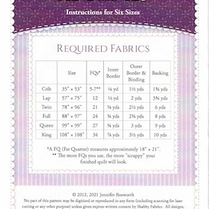 Easy as ABC and 123 Quilt Pattern by Shabby Fabrics - Etsy