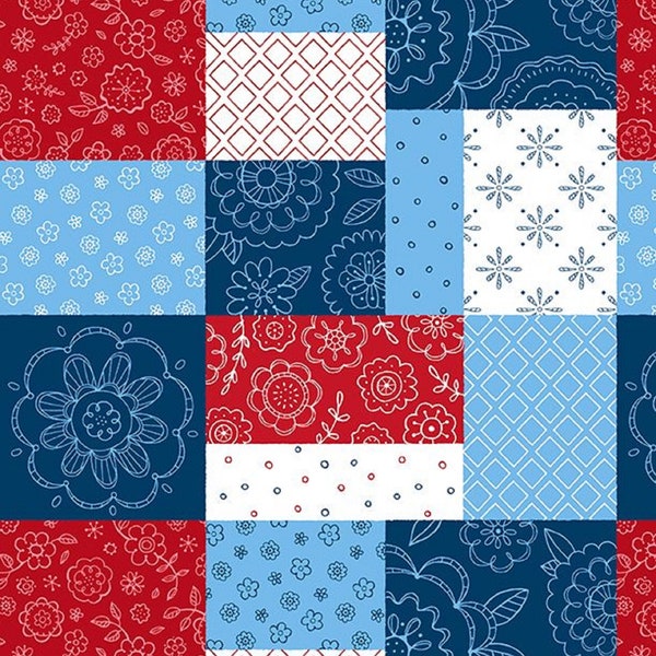 Farben des Sommers-Patchwork-Wilmington Prints-BTY