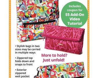 Snapshot Foldover Bags by Annie.com-Small and Large