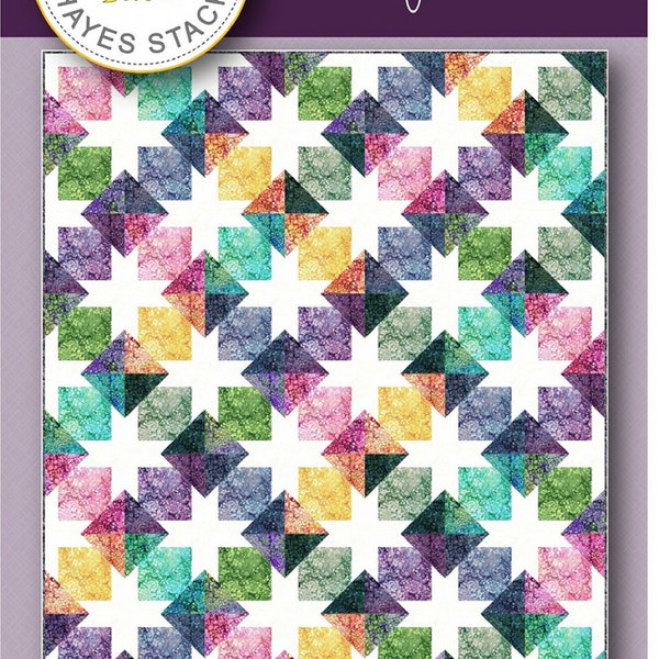 Blissful Stars Quilt Pattern by Needle in a Hayes Stack